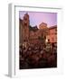 Cafe and Cathedral at Dusk, Amalfi, Costiera Amalfitana, Campania, Italy, Europe-Ruth Tomlinson-Framed Photographic Print