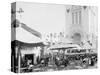 Cafe and Outdoor Vaudeville, Dreamland, Coney Island, N.Y.-null-Stretched Canvas