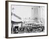 Cafe and Outdoor Vaudeville, Dreamland, Coney Island, N.Y.-null-Framed Photo