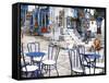 Cafe and Souvenir Shop, Sidi Bou Said, Tunisia, North Africa, Africa-Dallas & John Heaton-Framed Stretched Canvas