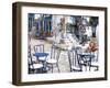 Cafe and Souvenir Shop, Sidi Bou Said, Tunisia, North Africa, Africa-Dallas & John Heaton-Framed Photographic Print