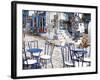 Cafe and Souvenir Shop, Sidi Bou Said, Tunisia, North Africa, Africa-Dallas & John Heaton-Framed Photographic Print