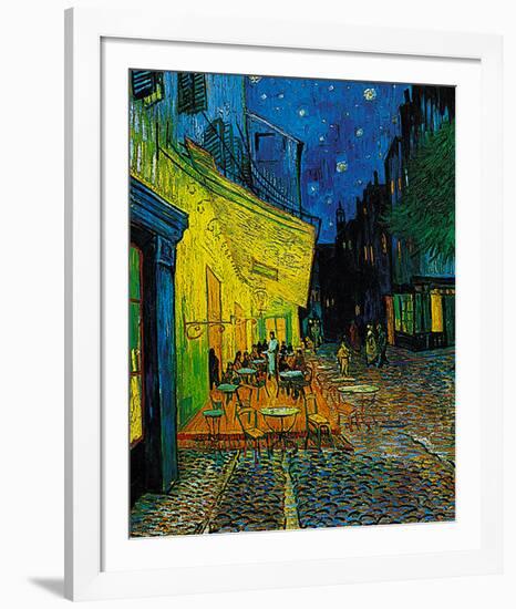 Cafe at Arles, c.1889-Vincent van Gogh-Framed Art Print