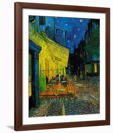 Cafe at Arles, c.1889-Vincent van Gogh-Framed Art Print