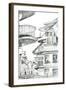 cafe at Crans - Montana, Switzerland, 2009-Vincent Alexander Booth-Framed Giclee Print