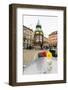 Cafe at Kongens Nytorv, Copenhagen, Sjaelland, Denmark-Fredrik Norrsell-Framed Photographic Print