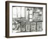 Cafe at the Royal Exchange, Manchester, 2011-Vincent Alexander Booth-Framed Giclee Print