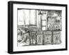 Cafe at the Royal Exchange, Manchester, 2011-Vincent Alexander Booth-Framed Giclee Print