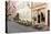 Cafe Au Croissant Dore, Rue Marchands, Colmar, Alsace, France, Europe-Markus Lange-Stretched Canvas