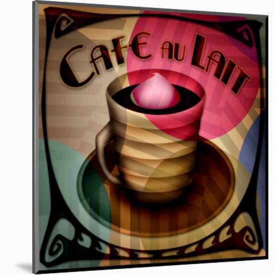 Cafe au Lait-null-Mounted Giclee Print