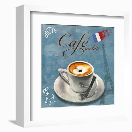 Cafe au lait-Skip Teller-Framed Art Print