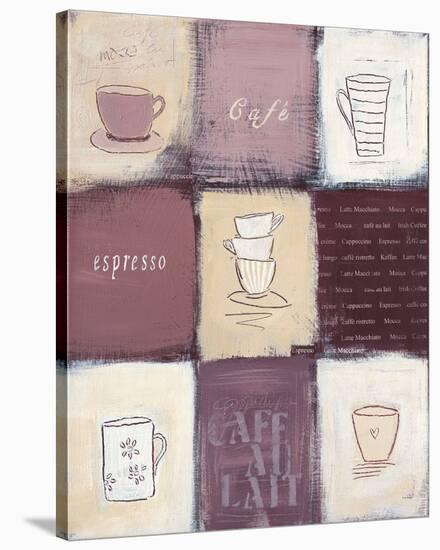 Cafe Au Lait-Anna Flores-Stretched Canvas