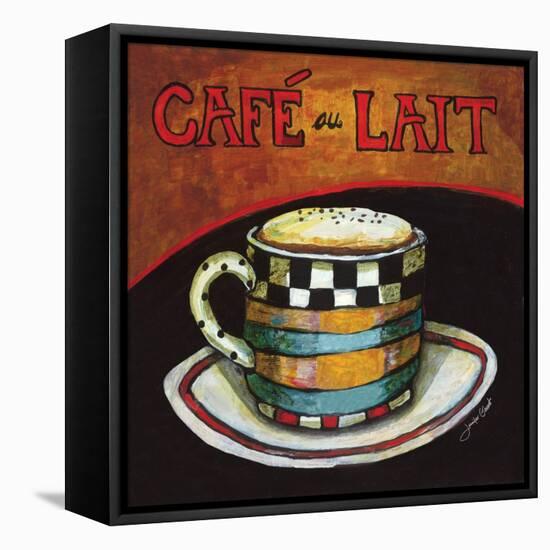 Cafe Au Lait-Jennifer Garant-Framed Stretched Canvas