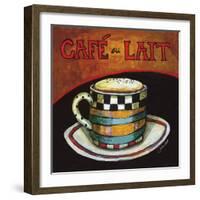 Cafe Au Lait-Jennifer Garant-Framed Giclee Print