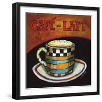 Cafe Au Lait-Jennifer Garant-Framed Giclee Print