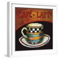 Cafe Au Lait-Jennifer Garant-Framed Giclee Print