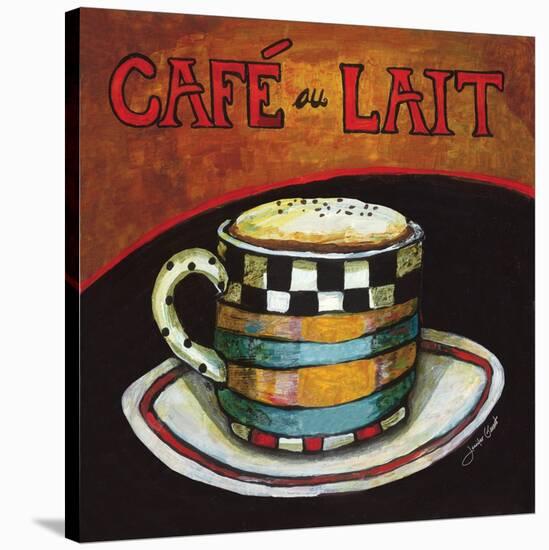 Cafe Au Lait-Jennifer Garant-Stretched Canvas
