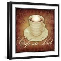 Cafe au Lait-Kate Ward Thacker-Framed Giclee Print