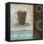 Café au Lait-Carol Robinson-Framed Stretched Canvas