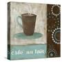 Café au Lait-Carol Robinson-Stretched Canvas