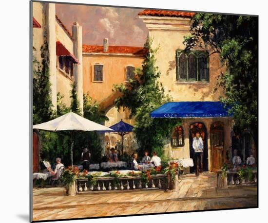 Café Bar-Art Fronckowiak-Mounted Art Print