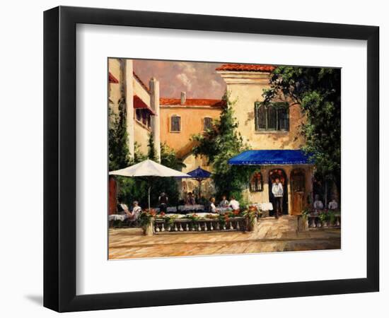 Café Bar-Art Fronckowiak-Framed Art Print