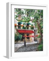 Cafe Beauclaire, Provence, 2004-Trevor Neal-Framed Giclee Print