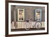 Cafe Bike Ride-Alan Blaustein-Framed Photographic Print