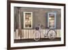 Cafe Bike Ride-Alan Blaustein-Framed Photographic Print