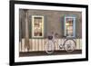 Cafe Bike Ride-Alan Blaustein-Framed Photographic Print