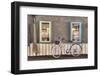 Cafe Bike Ride-Alan Blaustein-Framed Photographic Print