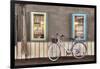 Cafe Bike Ride-Alan Blaustein-Framed Photographic Print