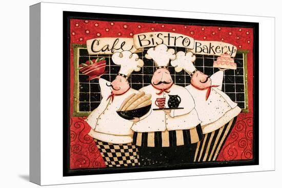 Cafe Bistro Bakery-Dan Dipaolo-Stretched Canvas