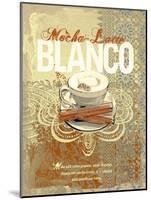 Cafe Blanco-Ken Hurd-Mounted Art Print