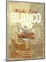 Cafe Blanco-Ken Hurd-Mounted Art Print