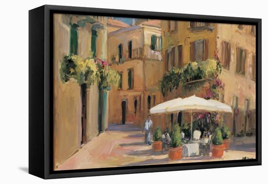 Café Bordeaux-Allayn Stevens-Framed Stretched Canvas