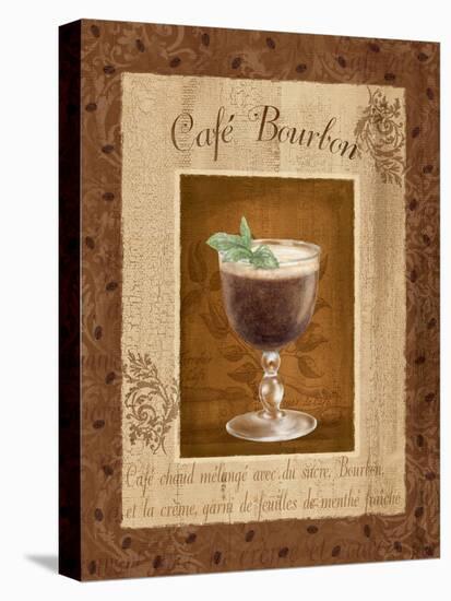 Cafe Bourbon-Maria Trad-Stretched Canvas