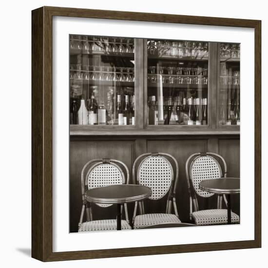 Cafe/Brasserie, Marais District, Paris, France-Jon Arnold-Framed Photographic Print