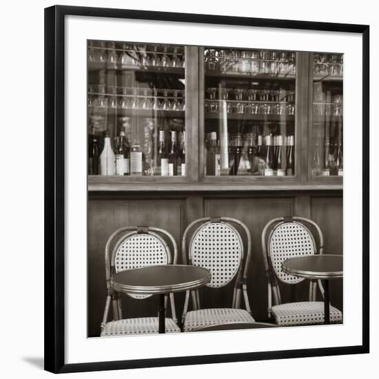 Cafe/Brasserie, Marais District, Paris, France-Jon Arnold-Framed Photographic Print