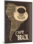 Cafe Brazil II-Hugo Wild-Mounted Art Print