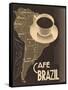 Cafe Brazil II-Hugo Wild-Framed Stretched Canvas