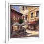 Café Break-Brent Heighton-Framed Art Print