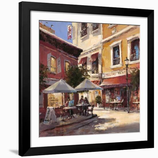 Café Break-Brent Heighton-Framed Art Print