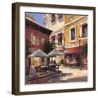 Café Break-Brent Heighton-Framed Art Print