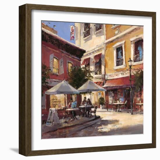 Café Break-Brent Heighton-Framed Art Print