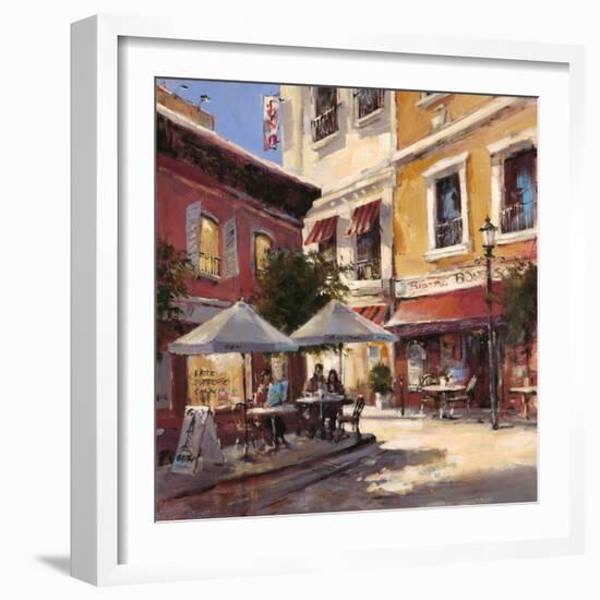 Café Break-Brent Heighton-Framed Art Print