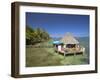 Cafe by Beach, Carenero Island, Bocas Del Toro Province, Panama-Jane Sweeney-Framed Photographic Print