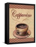 Cafe Cappuccino-Todd Williams-Framed Stretched Canvas