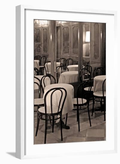 Cafe Chairs I-Rita Crane-Framed Photographic Print