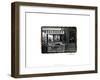 Café Charm, Paris I-Laura Denardo-Framed Art Print